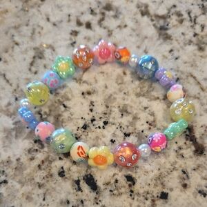 Colorful Beaded Pet Necklace